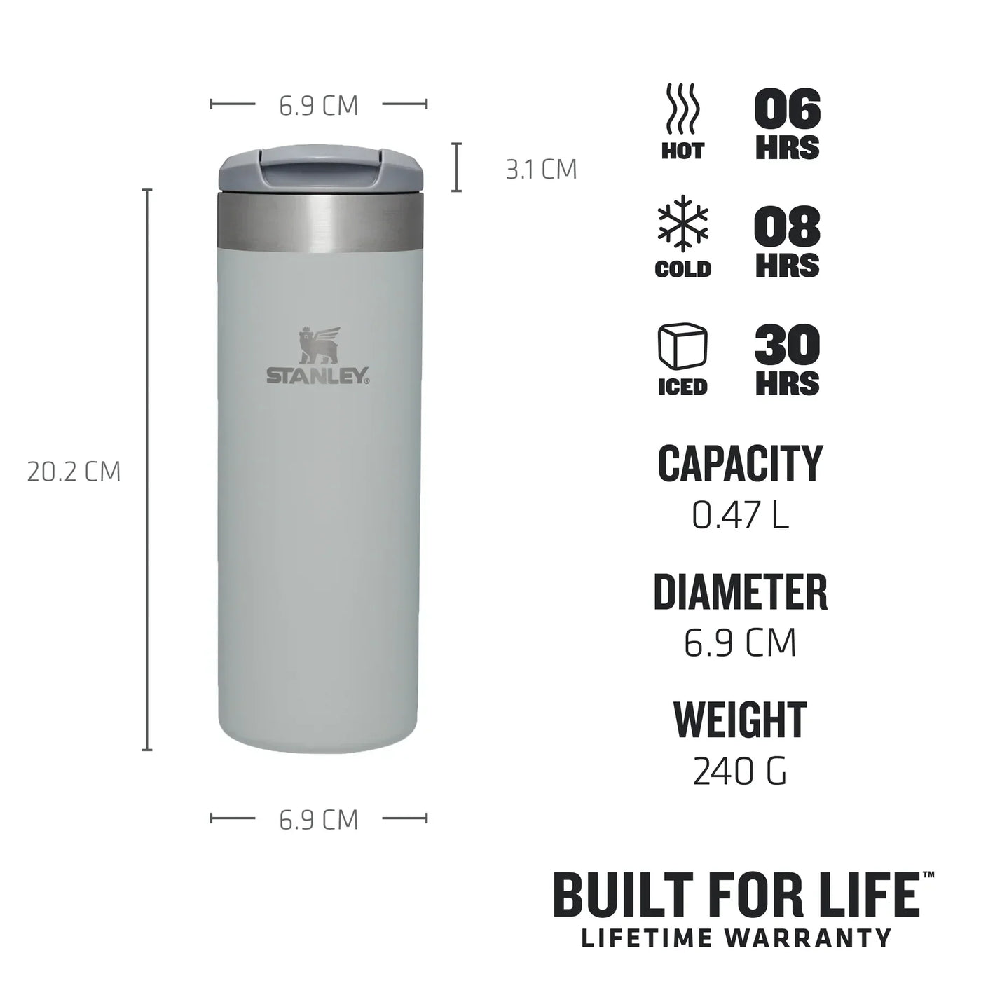 The Aerolight™ Transit Mug | 0.47 L