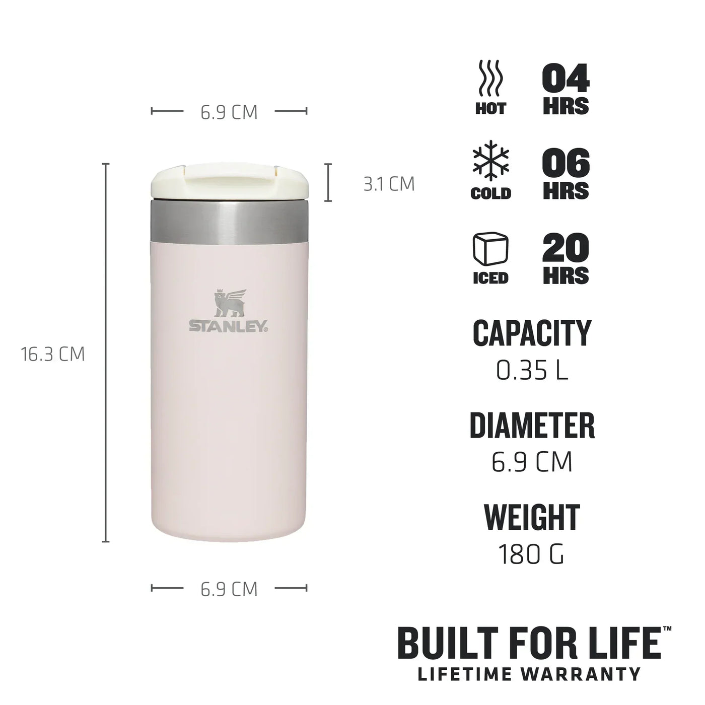 The Aerolight™ Transit Mug | 0.35 L