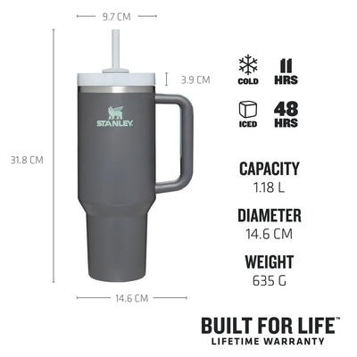 Stanley Quencher H2.0 Flowstate™ Tumbler | 40 OZ / 1.2L ( Rose Quartz)