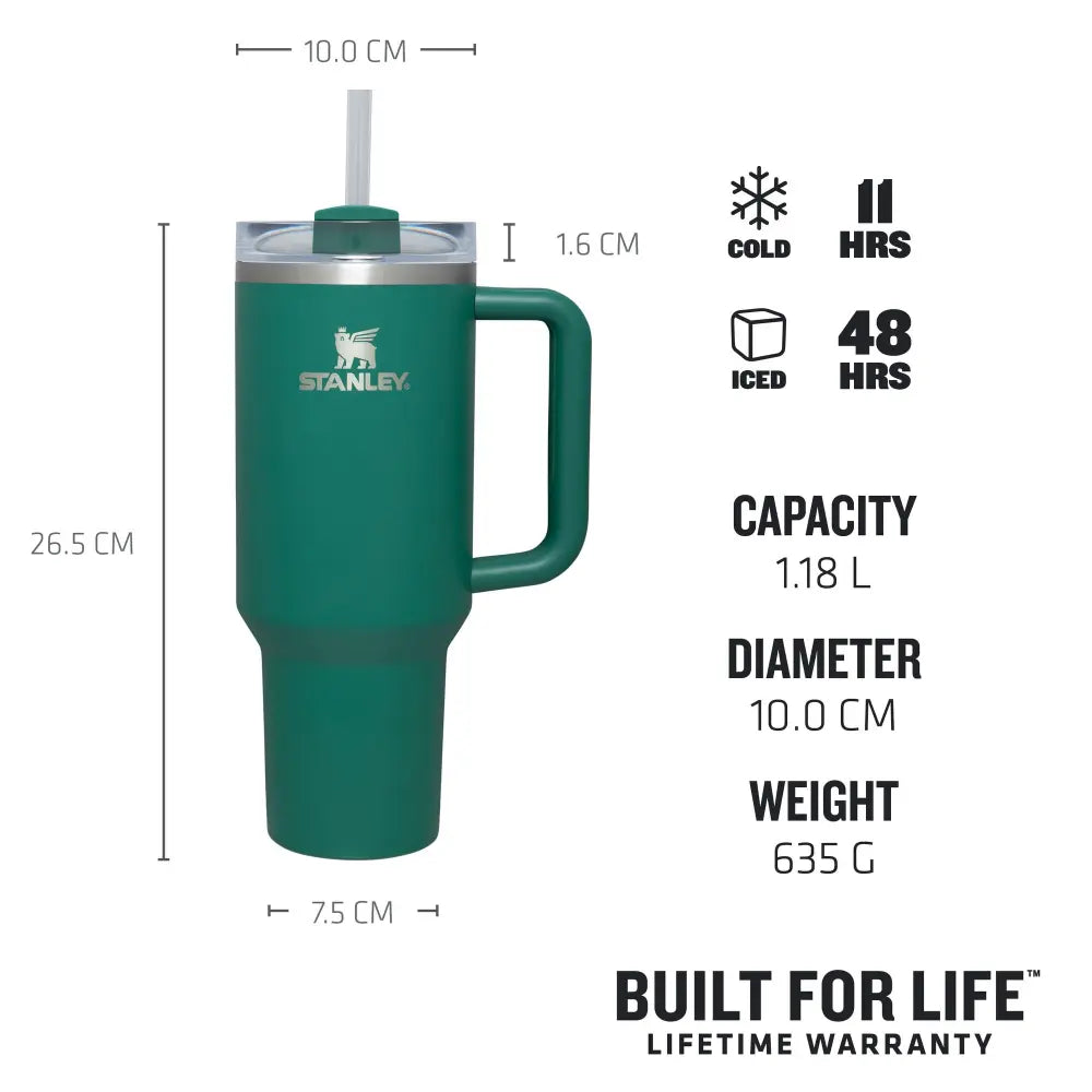 Stanley Quencher H2.0 Flowstate™ Tumbler | 40 OZ / 1.2L ( Rose Quartz)