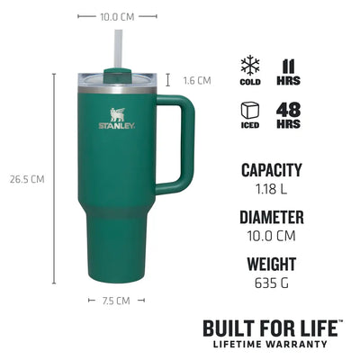 Stanley Quencher H2.0 Flowstate™ Tumbler | 40 OZ / 1.2L ( Rose Quartz)