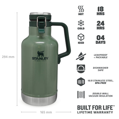 Stanley Classic Easy-Pour Growler | 1.9L