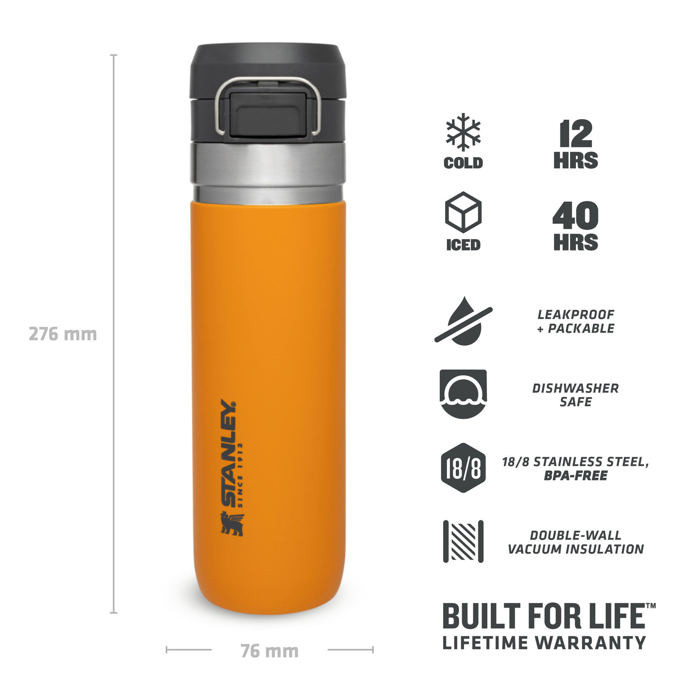 Stanley Go Quick Flip Water Bottle | 0.70L