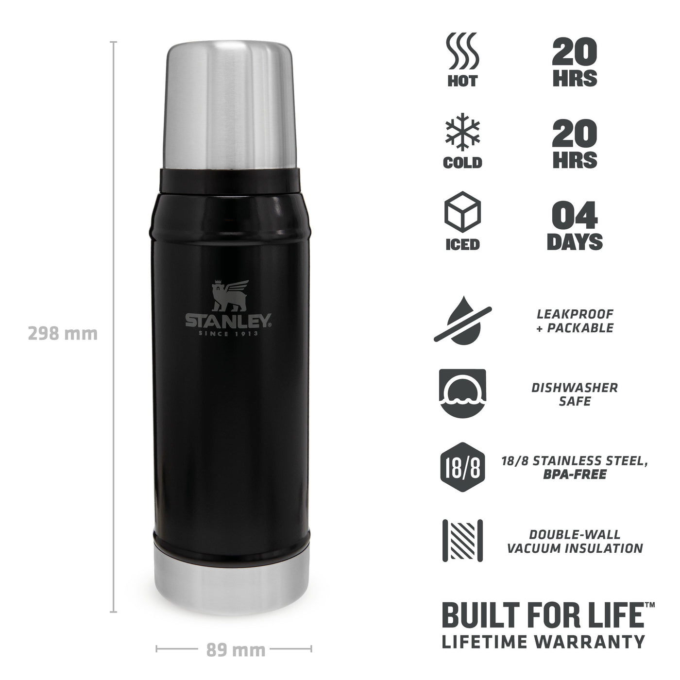 Stanley Classic Legendary Bottle | 0.75L