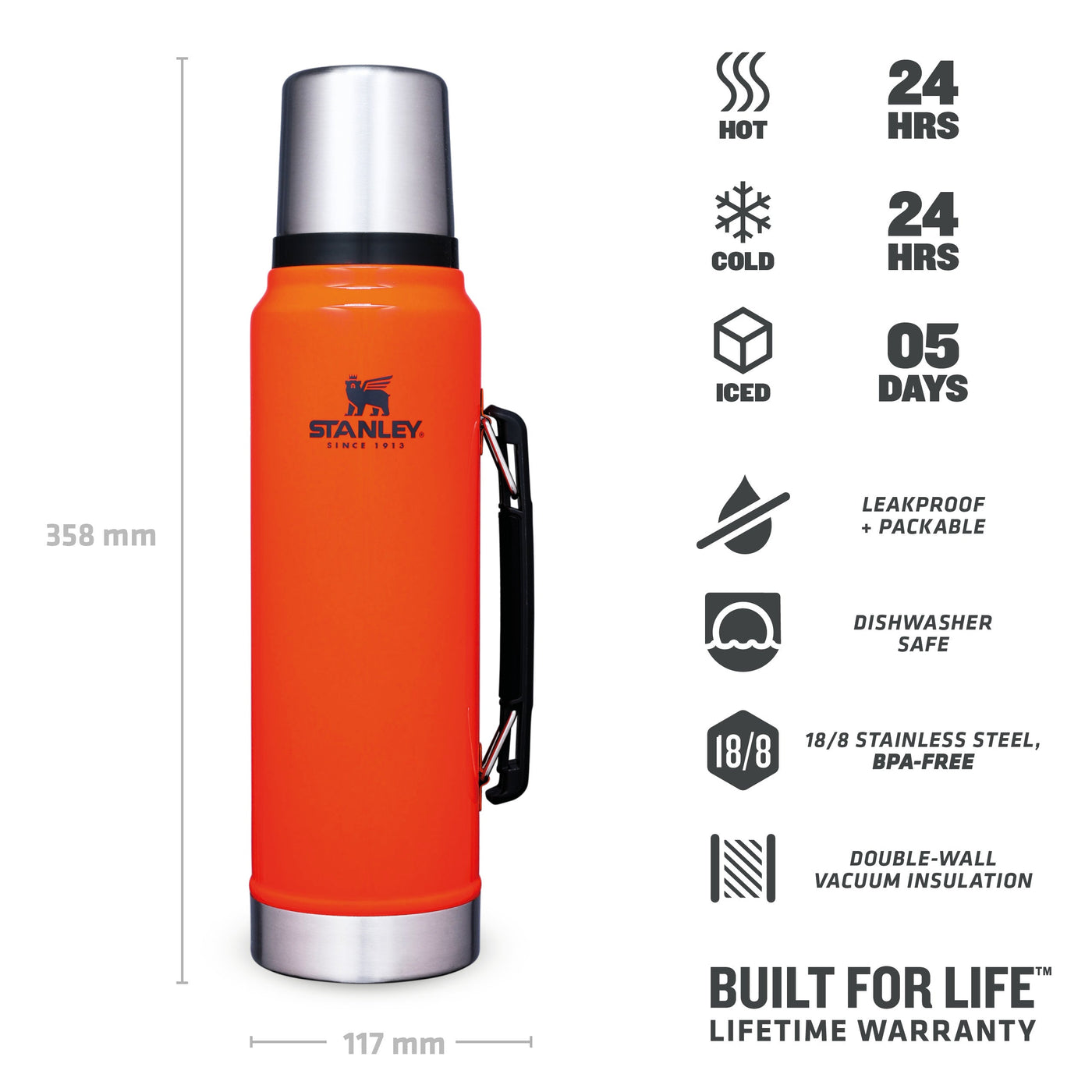 Stanley Classic Legendary Bottle | 1.0L