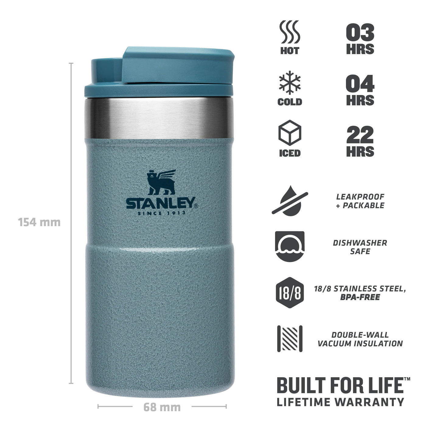 Stanley Classic NeverLeak™ Travel Mug | 0.25L